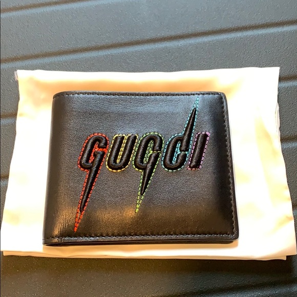 gucci rainbow wallet